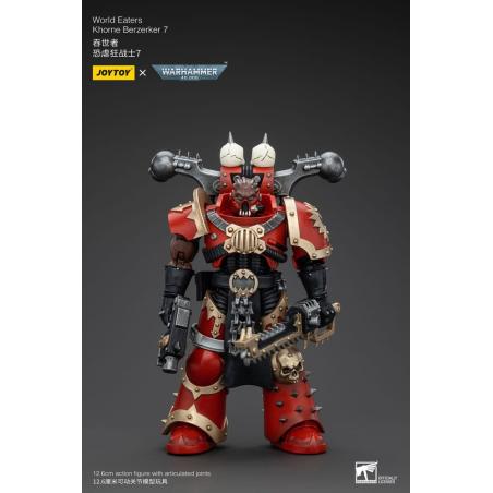 Warhammer 40k Figura 1/18 World Eaters Khorne Berzerker 7 13 cm