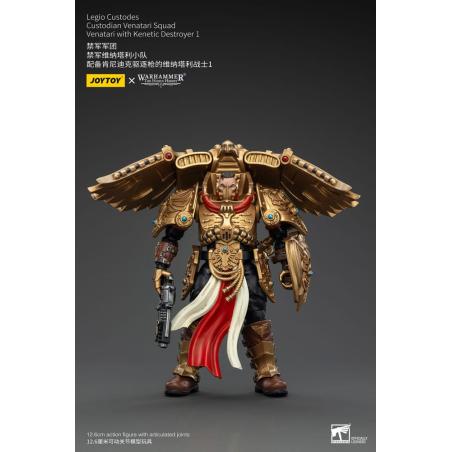 Warhammer The Horus Heresy Figura 1/18 Legio Custodes Custodian Venatari Squad Venatari with Kenetic Destroyer 1 13 cm