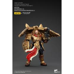 Warhammer The Horus Heresy Figura 1/18 Legio Custodes Custodian Venatari Squad Venatari with Kenetic Destroyer 2 13 cm