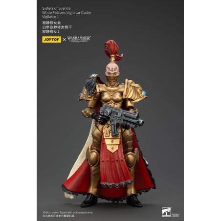 Warhammer The Horus Heresy Actionfigur Sisters of Silence White Falcons Vigilator Cadre Vigilator 1 19 cm