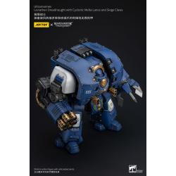 Warhammer The Horus Heresy Figura 1/18 Ultramarines Leviathan Dreadnought with Cyclonic Melta Lance And Siege Claws 29 cm 14 cm