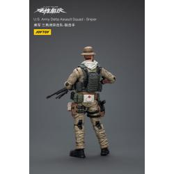 Hardcore Coldplay Figura 1/18 U.S. Army Delta Assault Squad Sniper 11 cm