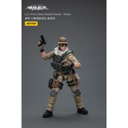 Hardcore Coldplay Figura 1/18 U.S. Army Delta Assault Squad Sniper 11 cm