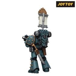 Warhammer The Horus Heresy Figura 1/18 Sons of Horus MKIV Tactical Squad Legionary with Legion Vexilla 12 cm