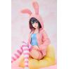 Rascal Does Not Dream of a Knapsack Kid Estatua PVC 1/7 Mai Sakurajima Hoodie Look Rabbit Ears Ver. 18 cm