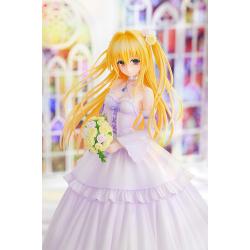 To Love-Ru Darkness Estatua PVC 1/7 Golden Darkness Wedding Dress Ver. 23 cm