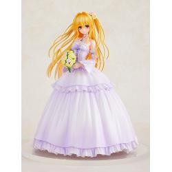To Love-Ru Darkness Estatua PVC 1/7 Golden Darkness Wedding Dress Ver. 23 cm