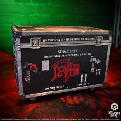 Death Estatua Rock Ikonz On Tour Road Case & Telón de fondo del escenario The Sound of Perseverance Tour 1998
