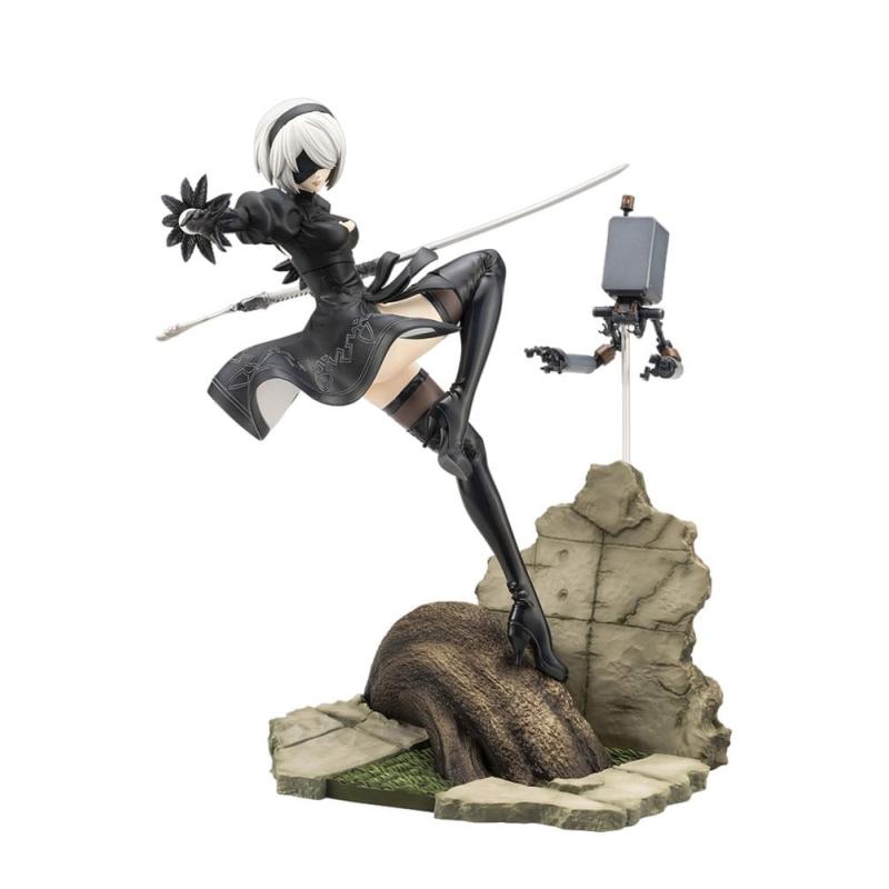 Nier:Automata Ver. 1.1a Estatua PVC ARTFX J 1/8 2B 24 cm