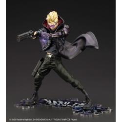 Trigun Stampede Estatua ARTFXJ PVC 1/8 Vash the Stampede The Gunman in Black Ver. 22 cm