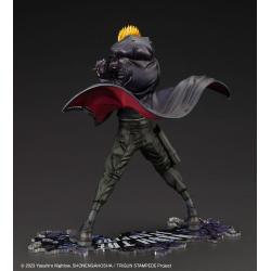 Trigun Stampede Estatua ARTFXJ PVC 1/8 Vash the Stampede The Gunman in Black Ver. 22 cm