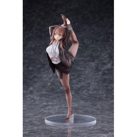 Original Character Estatua PVC 1/6 OL-chan Who Doesn't Want to Go to Work White Ver. Deluxe Edition 26 cm