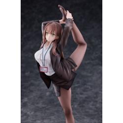 Original Character Estatua PVC 1/6 OL-chan Who Doesn't Want to Go to Work White Ver. Deluxe Edition 26 cm