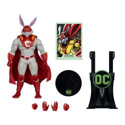 DC Multiverse Figura Captain Carrot (Justice League Incarnate) Glow In The Dark Edition (Gold Label) 18 cm