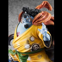 One Piece Estatua PVC Portrait Of Pirates SA-MAXIMUM Knight of the Sea Jinbe Limited Reprint 25 cm