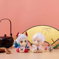 One Piece Estatua PVC Look Up Monkey D. Luffy Gear Fifth 11 cm