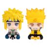 Naruto Shippuden Estatua PVC Look Up Naruto Uzumaki Six Paths Sage Mode & Minato Namikaze 11 cm (with gift