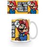 Super Mario Taza Makes You Smaller