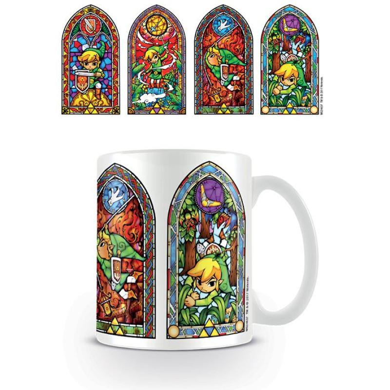 Legend of Zelda Taza Stained Glass