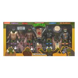 Tortugas Ninja (Cartoon) Figuras Paquete de 4 Punk Turtles 18 cm