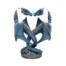 Anne Stokes Candelero Dragon Heart 23 cm