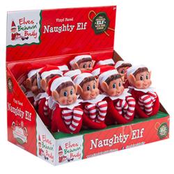 Muñeco Elfo Niño Naughty Elf 30cm
