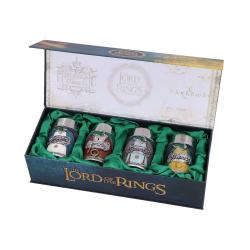 El Señor de los Anillos Pack de 4 Vasos de Chupito Hobbits