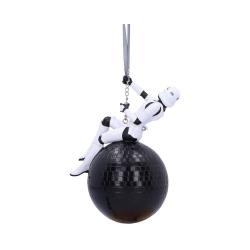 Original Stormtrooper Decoración Árbol de Navidad Wrecking Ball Hanging Stormtrooper 12 cm
