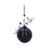 Original Stormtrooper Decoración Árbol de Navidad Wrecking Ball Hanging Stormtrooper 12 cm