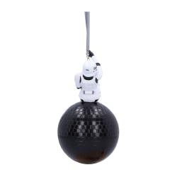Original Stormtrooper Decoración Árbol de Navidad Wrecking Ball Hanging Stormtrooper 12 cm