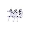 Stormtrooper Figuras Three Wise Sitting Stormtroopers 11 cm