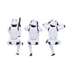 Stormtrooper Figuras Three Wise Sitting Stormtroopers 11 cm