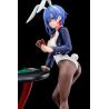 The Demon Sword Master of Excalibur Academy Estatua 1/6 Sakuya Sieglinde wearing lapis lazuli blue bunny costume with Nip Slip..