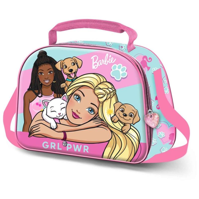 Bolsa portameriendas 3D Pets Barbie