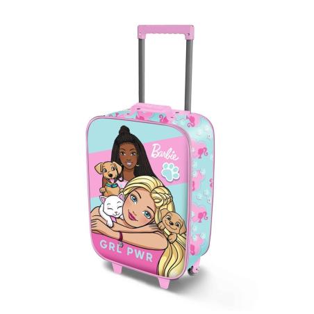 Maleta trolley 3D Pets Barbie 52cm