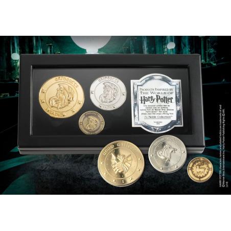 Harry Potter Réplica Set de Monedas El Banco Gringotts