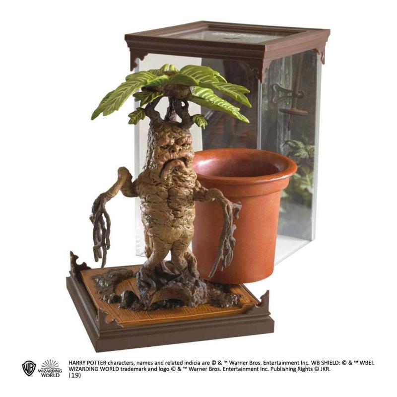 Harry Potter Estatua Magical Creatures Mandrake 13 cm