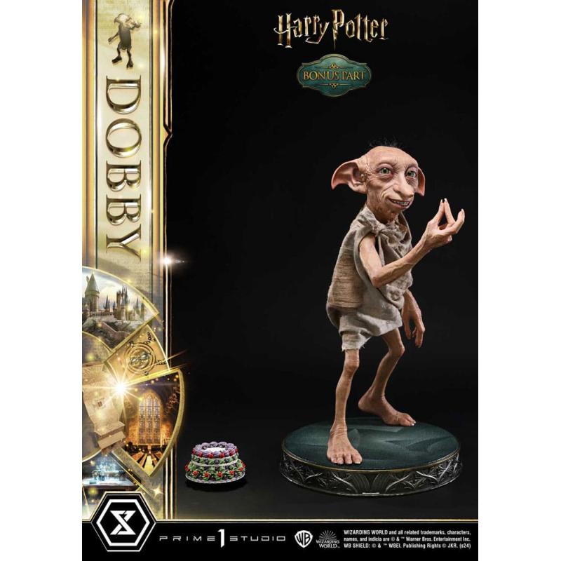 Harry Potter Estatua Museum Masterline Series Dobby Bonus Version 55 cm