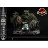 Jurassic World: The Lost World Estatua 1/15 T-Rex Cliff Attack 53 cm