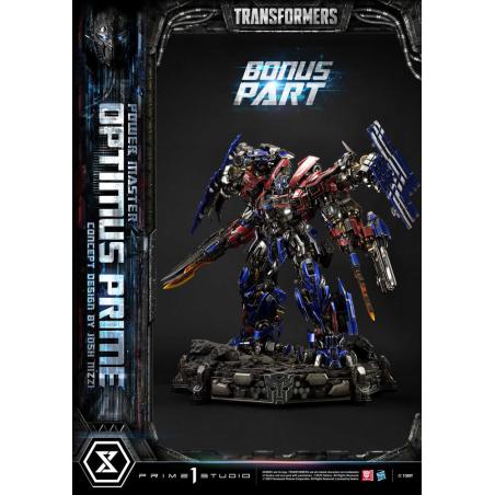 Transformers Museum Masterline Estatua Powermaster Optimus Prime Concept by Josh Nizzi Ultimate Bonus Version 99 cm