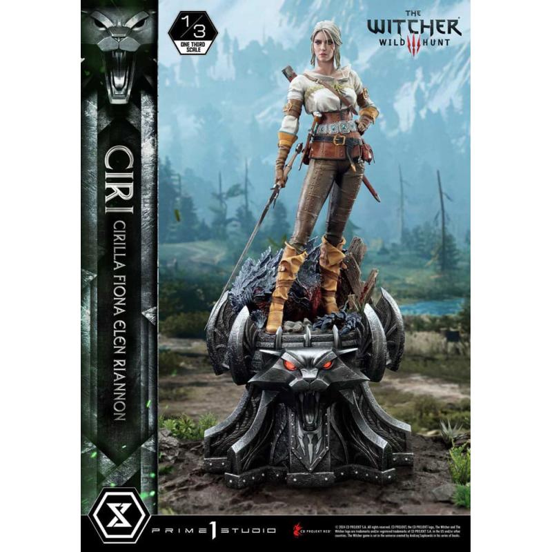 The Witcher 3: Wild Hunt Museum Masterline Estatua 1/3 Wild Hunt Ciri Fiona Elen Riannon 81 cm