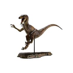 Jurassic Park Estatua Prime Collectibles 1/10 Velociraptor Jump 21 cm