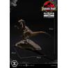 Jurassic Park Estatua Prime Collectibles 1/10 Velociraptor Jump 21 cm