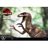 Jurassic Park Estatua Prime Collectibles 1/10 Velociraptor Jump 21 cm
