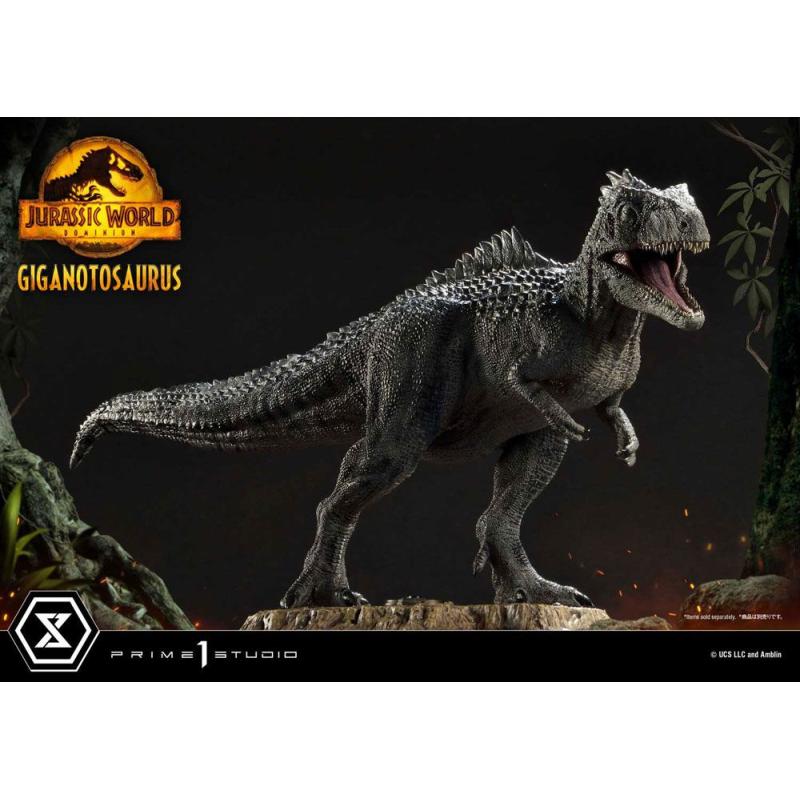 Jurassic World Dominion Estatua Prime Collectibles 1/38 Giganotosaurus Toy Version 22 cm