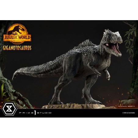 Jurassic World Dominion Estatua Prime Collectibles 1/38 Giganotosaurus Toy Version 22 cm
