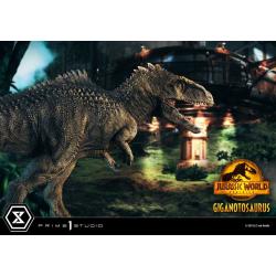 Jurassic World Dominion Estatua Prime Collectibles 1/38 Giganotosaurus Toy Version 22 cm