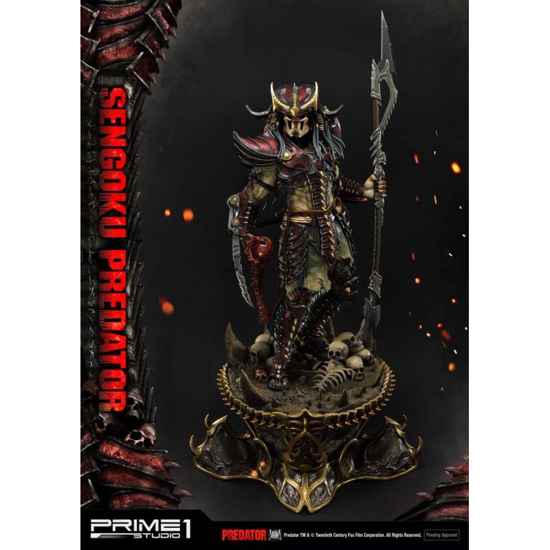 El Depredador Estatua Sengoku Predator 89 cm