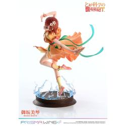 To Aru Kagaku no Railgun Estatua PVC 1/7 Prisma Wing Misaka Mikoto 22 cm