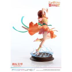 To Aru Kagaku no Railgun Estatua PVC 1/7 Prisma Wing Misaka Mikoto 22 cm